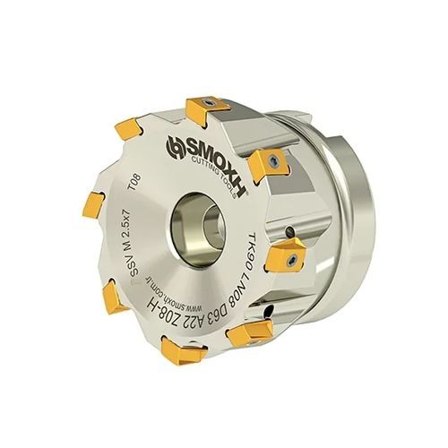 Fraise deux tailles - TK90 LN08 D63 A22 Z08-H - SMOXH CUTTING TOOLS - à 1/4 de cercle / à rayon / à plaquettes indexables