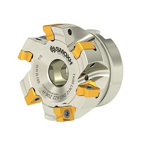 Fraise deux tailles - TK90 LN12 D63 A22 Z06-H - SMOXH CUTTING TOOLS - à 1/4 de cercle / à rayon / à plaquettes indexables