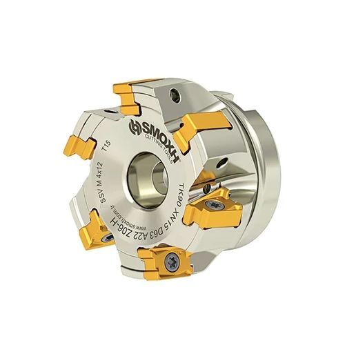 Fraise deux tailles - TK90 XN15 D63 A22 Z06-H - SMOXH CUTTING TOOLS - à 1/4 de cercle / à rayon / à plaquettes indexables