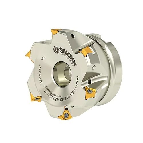 Fraise deux tailles - TK90 TNGX10 D63 A22 Z06-H - SMOXH CUTTING TOOLS - à 1/4 de cercle / à rayon / à plaquettes indexables
