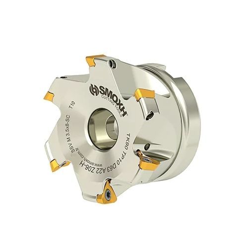 Fraise deux tailles - TK90 TP10 D63 A22 Z06-H - SMOXH CUTTING TOOLS - à 1/4 de cercle / à rayon / à plaquettes indexables