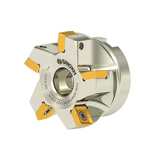 Fraise deux tailles - TK90 SDMT12 D63 A22 Z05-H - SMOXH CUTTING TOOLS - à 1/4 de cercle / à rayon / à plaquettes indexables