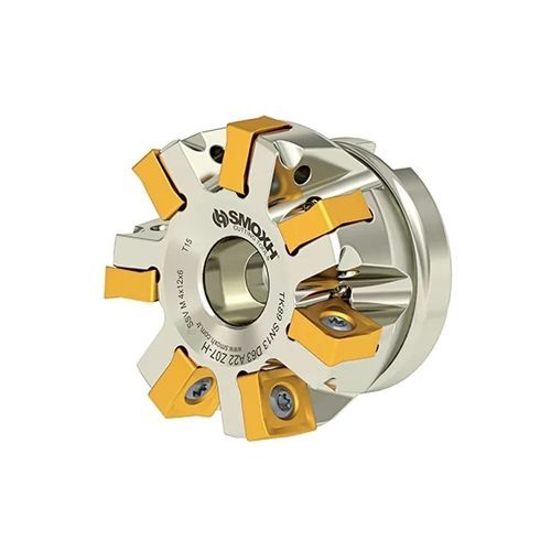 Fraise deux tailles - TK89 SN13 D63 A22 Z07-H - SMOXH CUTTING TOOLS - à 1/4 de cercle / à rayon / à plaquettes indexables