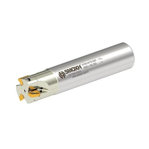 Fraise à plaquettes indexables - ST90 AP10 D16 W16 L150 Z02-H - SMOXH CUTTING TOOLS - à 1/4 de cercle / à rayon / deux tailles