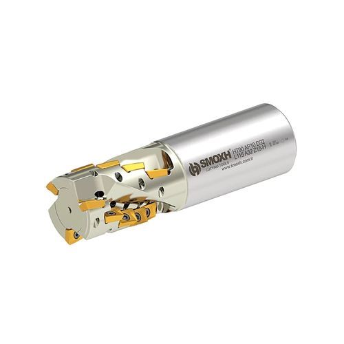 Fraise à plaquettes indexables - HT90 AP10 D40 L130 A32 Z18-H - SMOXH CUTTING TOOLS - à 1/4 de cercle / à rayon / deux tailles