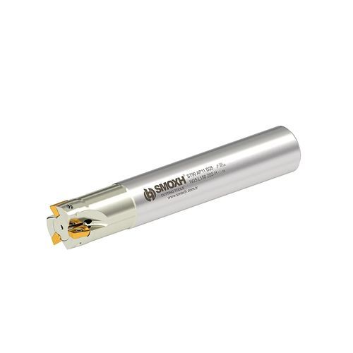 Fraise à plaquettes indexables - ST90 AP11 D25 W25 L120 Z03 - SMOXH CUTTING TOOLS - à 1/4 de cercle / à rayon / deux tailles