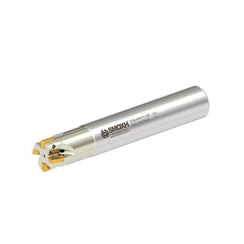 Fraise à plaquettes indexables - ST90 APKT11 D25 W25 L150 Z04-H - SMOXH CUTTING TOOLS - à 1/4 de cercle / à rayon / deux tailles
