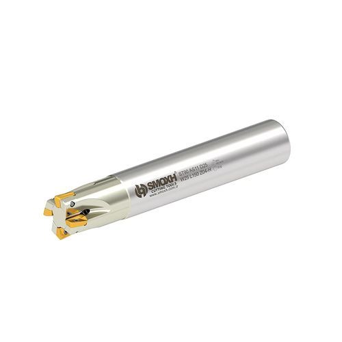 Fraise à plaquettes indexables - ST90 AS11 D16 W16 L150 Z02-H - SMOXH CUTTING TOOLS - à 1/4 de cercle / à rayon / deux tailles