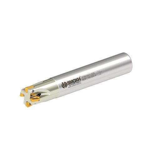 Fraise à plaquettes indexables - ST90 AS11 D25 W25 L150 Z04-H - SMOXH CUTTING TOOLS - à 1/4 de cercle / à rayon / deux tailles