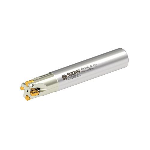 Fraise à 1/4 de cercle - ST90 ED10 D25 W25 L150 Z04-H - SMOXH CUTTING TOOLS - à rayon / deux tailles / à plaquettes indexables