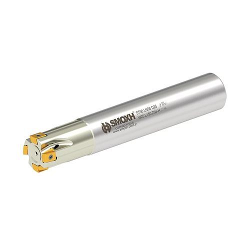 Fraise à 1/4 de cercle - ST90 LN08 D25 W25 L150 Z04-H - SMOXH CUTTING TOOLS - à rayon / deux tailles / à plaquettes indexables