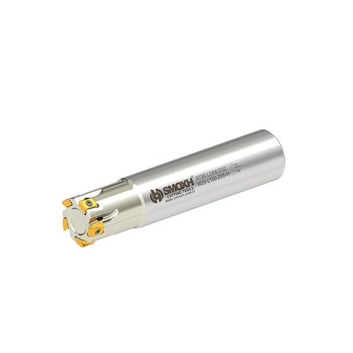 Fraise à 1/4 de cercle - ST90 LO08 D25 W25 L150 Z04-H - SMOXH CUTTING TOOLS - à rayon / deux tailles / à plaquettes indexables