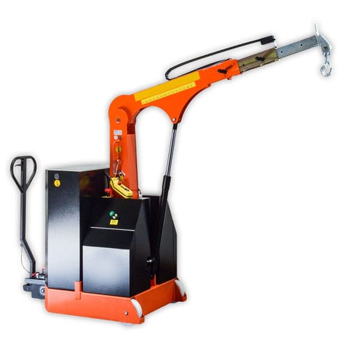 Grue d'atelier 500 kg - HB500GKFaPo - Dynalserg, S.L. - à contrepoids / électrique / compacte