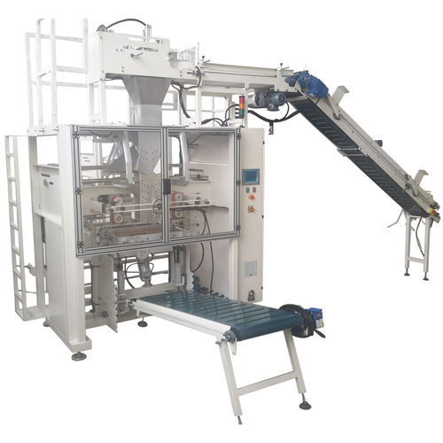 Machine de conditionnement verticale -  BVM - 1300 - GPM - contrôlée par PLC / sous film / compacte