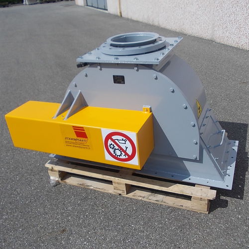 Vanne d'aiguillage pour matériau en vrac - Stawimpianti  - par gravité
