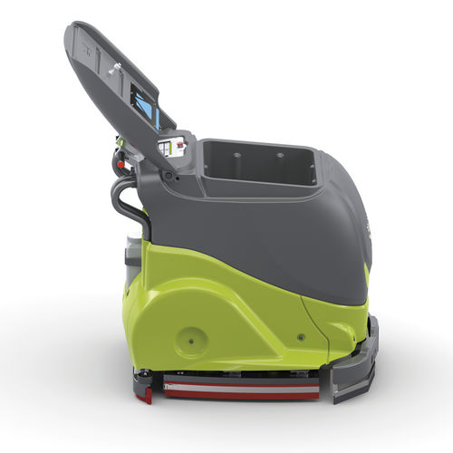Robot de nettoyage pour entrepôt - CR 700 - ADLATUS Robotics GmbH - pour sol / nettoyage humide / mobile
