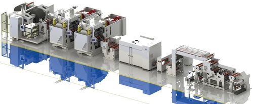 Presse servo-hydraulique - MA-03 - MEGAROBO - de laminage / pour pôle de batterie / à rouleaux