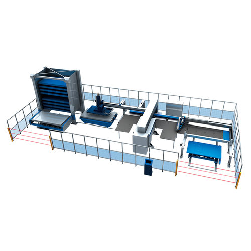 Unité de poinçonnage automatique - HP-FMC  - JIANGSU YAWEI MACHINE TOOL