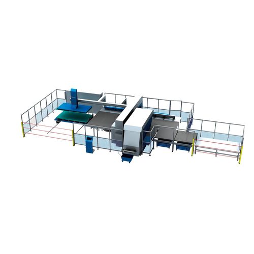 Poinçonneuse automatique - AMS. HS - FMC/FMS - JIANGSU YAWEI MACHINE TOOL - de tôle / usinage / rapide