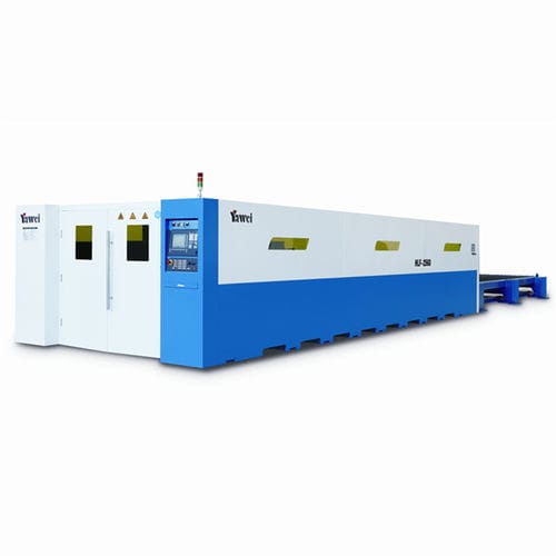 Machine de découpe laser à fibre - HLF series - JIANGSU YAWEI MACHINE TOOL - pour métal / de plaques / compacte