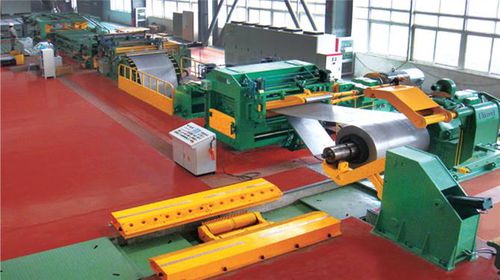 Ligne de découpe pour métal - JIANGSU YAWEI MACHINE TOOL - de tôle / de plaques / d'empilage