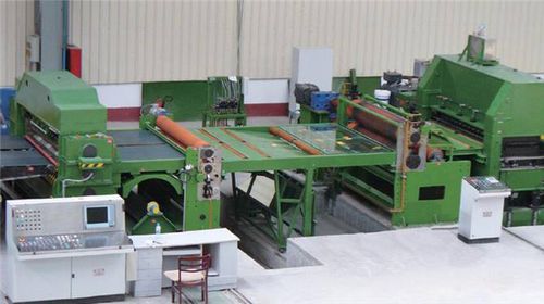 Ligne d'extrusion de plaques - JIANGSU YAWEI MACHINE TOOL - pour thermoplastiques