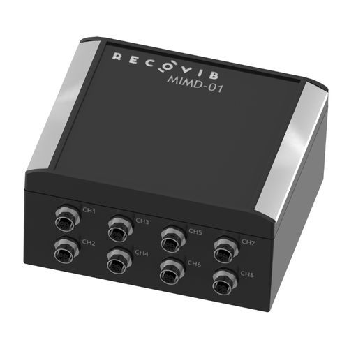 Appareil de surveillance de vibration - Recovib Monitor 8 - Micromega Dynamics - d'état pour machine / de température / pour la sécurité