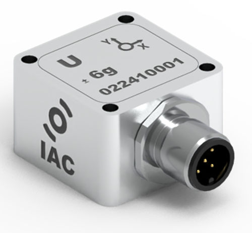 Accéléromètre 2 axes - IAC-U-02 - Micromega Dynamics - capacitif / MEMS / avec électronique intégrée