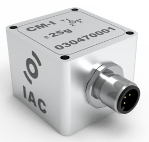 Accéléromètre 3 axes - IAC-CM-I-03 - Micromega Dynamics - capacitif / MEMS / avec électronique intégrée