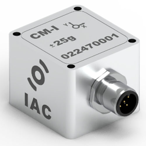 Accéléromètre 2 axes - IAC-CM-I-02 - Micromega Dynamics - capacitif / MEMS / avec électronique intégrée