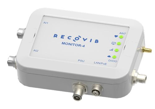 Appareil de surveillance de vibration - Recovib.Monitor 4 - Micromega Dynamics - d'état pour machine / de température / pour la sécurité