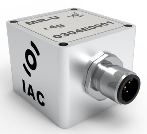 Accéléromètre 3 axes - IC-MR-U-03 - Micromega Dynamics - capacitif / MEMS / avec électronique intégrée