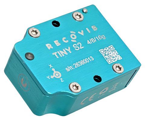 Enregistreur de données de choc - Recovib Tiny S2 - Micromega Dynamics - de vibration / avec interface PC / USB