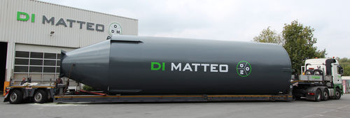 Silo à fond conique - ODM - Di Matteo Förderanlagen GmbH + Co. KG - de remplissage / pour constructions / pour bâtiment