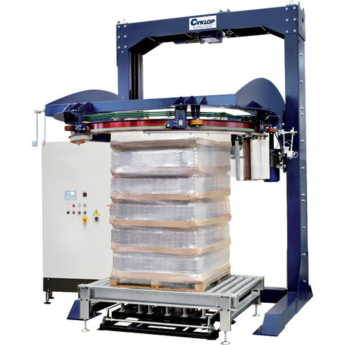 Banderoleuse avec couronne tournante - Keramik Makina Sanayi ve Ticaret A.Ş - totalement automatique / de palettes