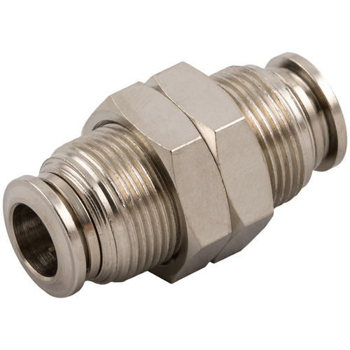 Raccord de traversée de cloison - 57050 series - AIGNEP - hydraulique / pour air comprimé / pour le vide
