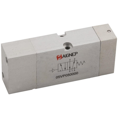 Distributeur pneumatique à tiroir - 05VP series - AIGNEP - actionné pneumatiquement / 5/2 voies / 5/3 voies