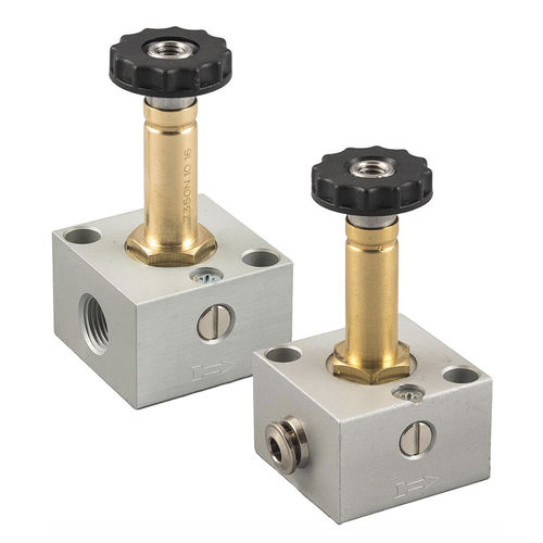 Électrovanne à commande assistée - 07VS series - AIGNEP - 3 voies / NF / NO