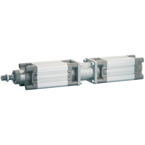 Vérin tandem - XHT - AIGNEP - pneumatique / à piston magnétique / double effet
