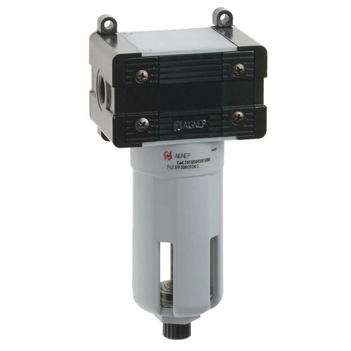 Carter de filtre à cartouche - T010 series - AIGNEP - pour air comprimé / en matière plastique