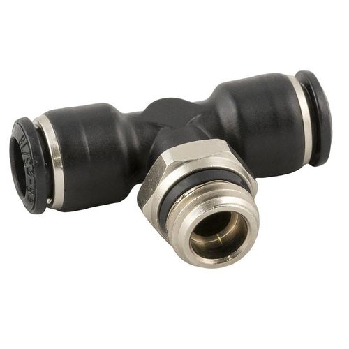 Raccord en technopolymère - 55211 series - AIGNEP - pour air comprimé / pour le vide / push-in