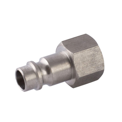 Raccord pour air comprimé - 63262 series - AIGNEP - rapide / sans silicone / en acier inoxydable