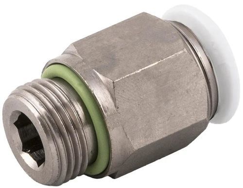 Adaptateur mâle - 70020 - AIGNEP - pour tuyaux / pour le vide / en laiton nickelé