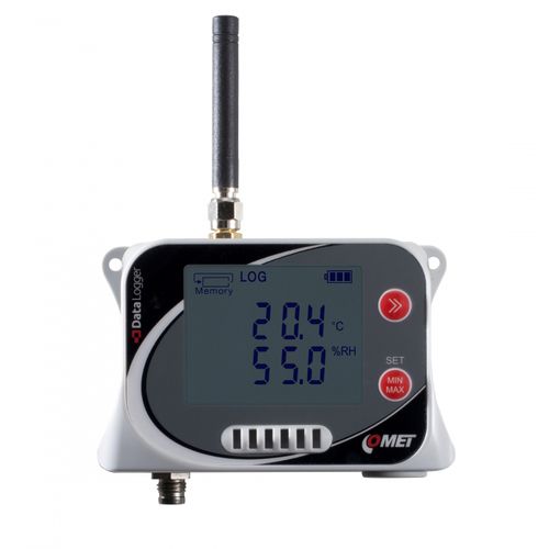 Enregistreur de données de température et d'humidité - U3631M - COMET SYSTEM, s.r.o. - de point de rosée / GSM/GPRS / avec écran