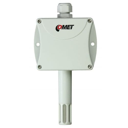 Transmetteur de température et d'humidité relative - P3110E - COMET SYSTEM, s.r.o. - à encastrer