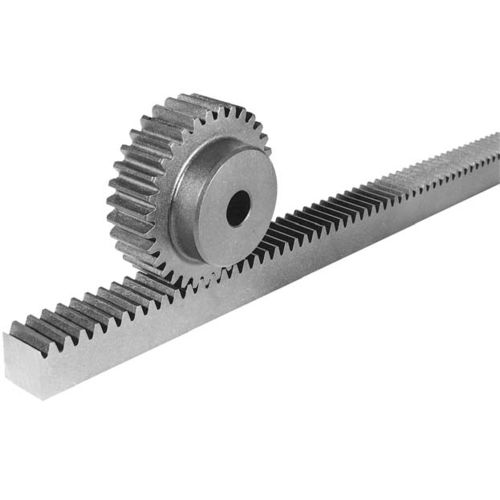 Crémaillère à denture droite - R  - Cross & Morse - en acier au carbone / de précision / usinée