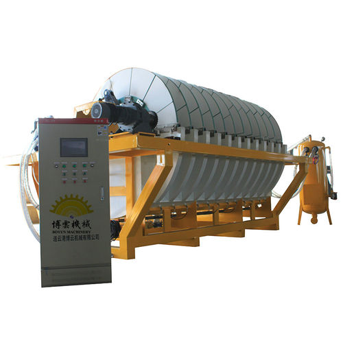 Filtre pour eaux usées - BY-12 - lianyungang boyun machinery.com - à disque / sous vide / en céramique