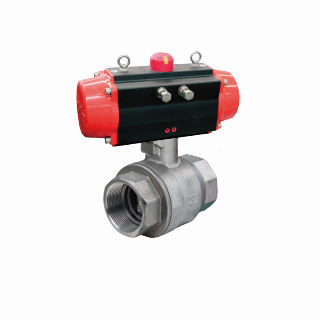 Vanne à boisseau sphérique - RP-200 - ROPO GmbH - pneumatique / de contrôle / pour huile