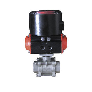 Vanne à boisseau sphérique - RP-300  - ROPO GmbH - pneumatique / électrique / de contrôle