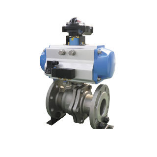 Vanne à boisseau sphérique - RP-500Y - ROPO GmbH - pneumatique / électrique / de contrôle